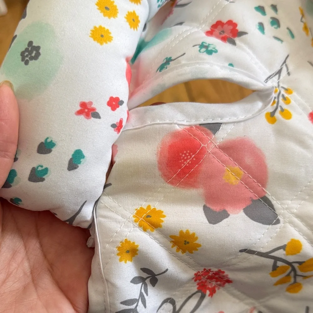 Floral Infant Head Support Cushion - Pink Floral